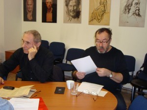 Zleva Antonín Šícha vpravo Mgr  Milan Špale  kopie
